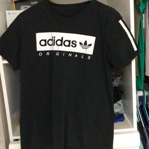 Adidas original side print T-shirt